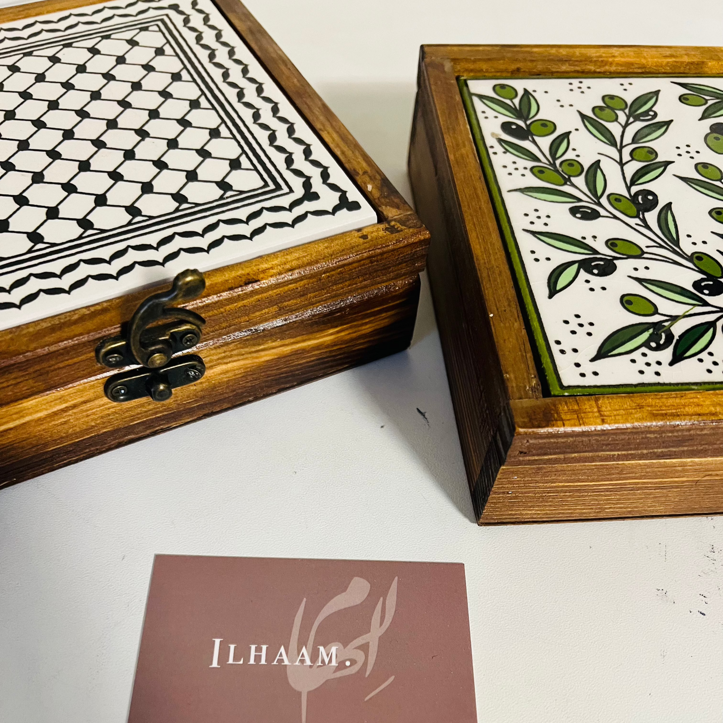 Handcrafted Palestinian Trinket Box - Ilhaam UK