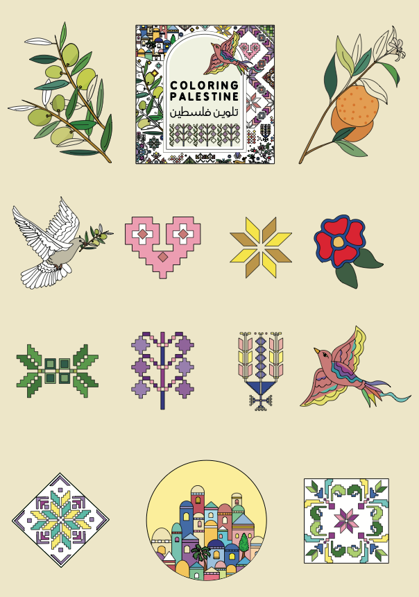 Coloring Palestine: Kids Edition