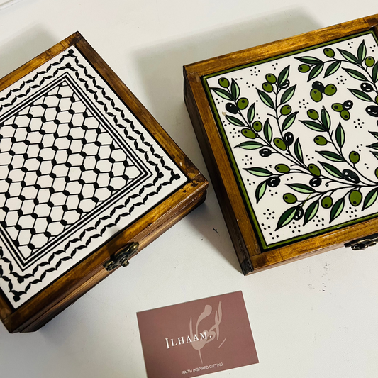 Handcrafted Palestinian Trinket Box