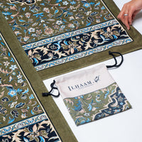 Ilhaam Travel Prayer Mat Rawdah Edition