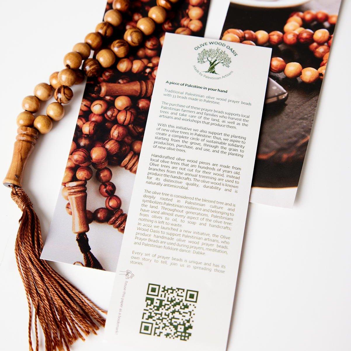Olive Wood Tasbeehs - Ilhaam UK