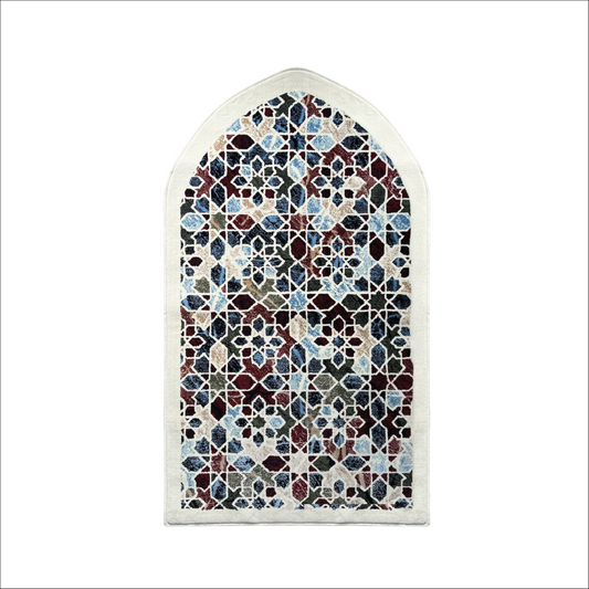 Haramain Mosaic Prayer Rug