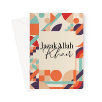 Jazakallah Khair Greeting Card - Ilhaam UK